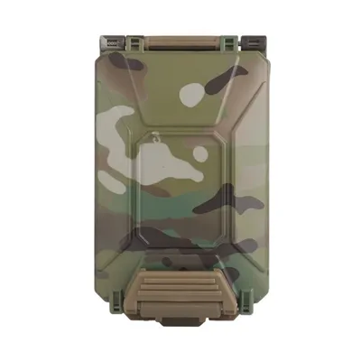 Taktische Batterie Aufbewahrung sbox modulare Molle Outdoor Falt werkzeug Weste tragen Image