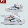 Snoopy nette skate schuhe student weiß schuhe cartoon turnschuhe jungen und mädchen casual schuhe
