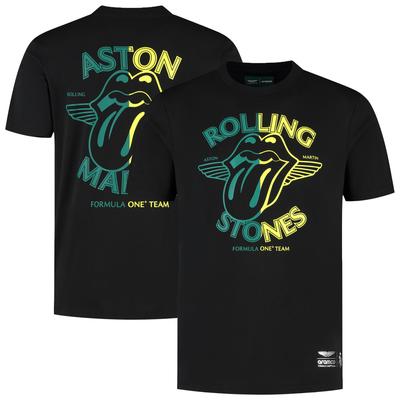 Aston Martin Rolling Stones Special Edition T-Shirt – Schwarz Image