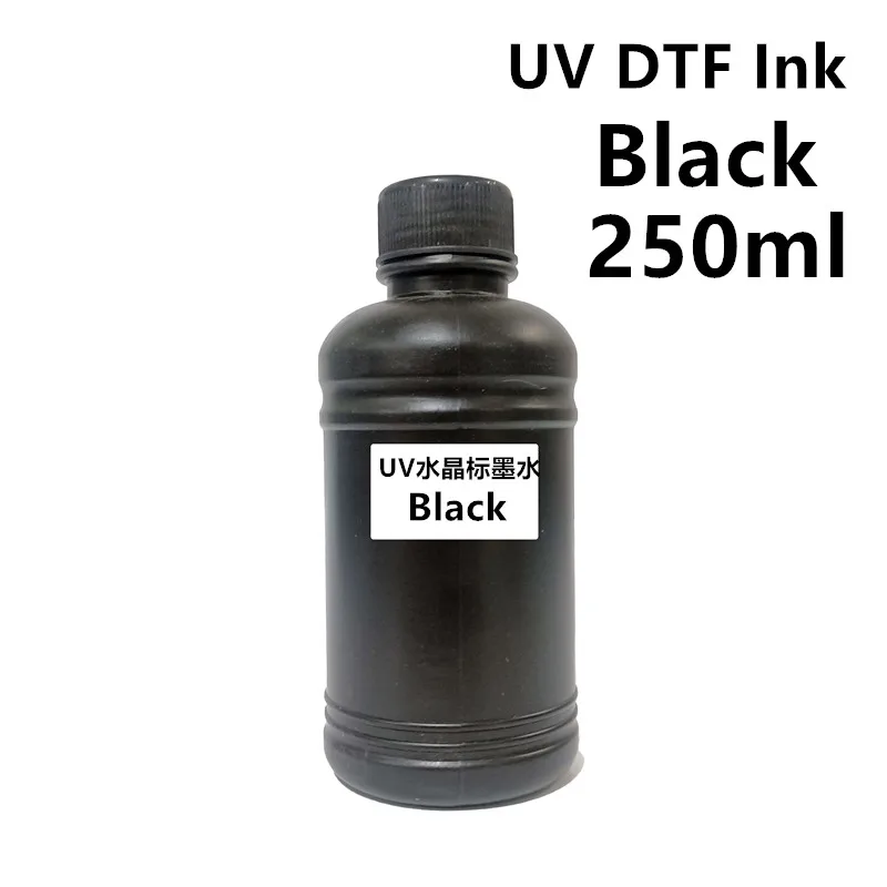 250ML UV DTF Film A B Für DX4 DX5 DX6 DX7 TX800 XP600 UV TINTE Druckkopf Für Epson 1390 L800 L1800 L805 R1800 R1900 Drucker Image