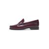 Loafer HENRY STEVENS "Hunter M PL", Herren, Gr. 41, rot (bordeaux), Leder, elegant, Schuhe