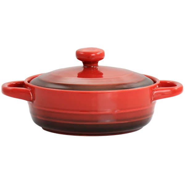 Crock-Pot Crock Pot Appleton Stoneware Mini Casserole Baker, 10 Oz, Gradient Red