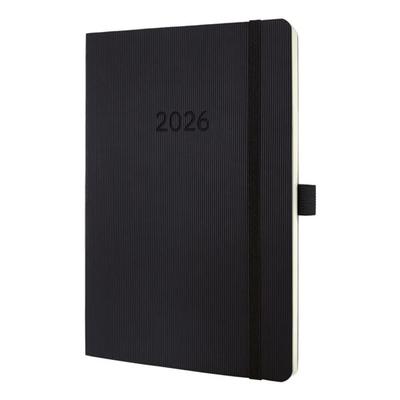CONCEPTUM kalender Buchkalender Wochenkalender »Conceptum 2026« A5 schwarz, 13.5x21 cm Image