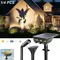1/4 pièces lumières solaires extérieur étanche pelouse lumière cour lumière chaude LED lumières pour
