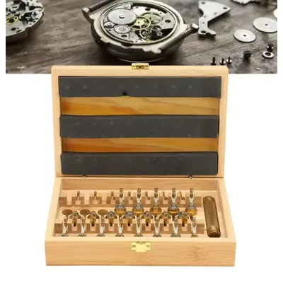 Watch Mainspring Winder Set Watch Mainspring Winder Wristwatch Repairing Professional Winding Tool Accessory Watch Winder Handle