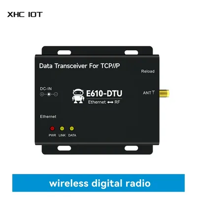 433Mhz LoRa Industrial Grage Wireless Digital Radio Ethernet Gateway 30dBm 10km MQTT UDP TCP HTTP