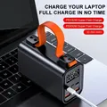 60000mAh 100W Power Bank portatile USB C PD QC DC batteria esterna di grande capacità a ricarica rapida per iPhone Samsung Xiaomi Laptop