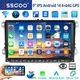 ESSGOO 9" Android 14 4G+64G Autoradio Apple CarPlay GPS NAVI WIFI RDS FM BT per VW Golf 5 6 Passat B6 B7 Polo 6R Touran Tiguan Caddy EOS Jetta T5 Seat Skoda Schermo Touch Mirror Link