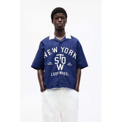 Baseball Shirt With Contrast Collar
