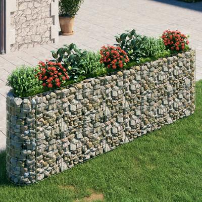 TEMU Gabion Bed Galvanized Iron 330x 50x Cm Image