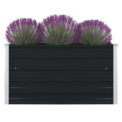 TEMU Raised Bed 100×100×45 Cm Galvanized Steel Image