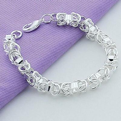 TEMU 925 Rope Bracelet, The Minimalist Fashion Bracelet For Men And Women, Fashionable, Simple, Elegant, Jewelry, Women's Jewelry, Day Gift, Women's Gift, With Low Allergenicity Image