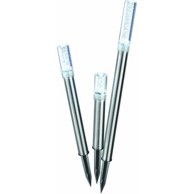 Solar led Leuchtstäbe Trio Sticks, 3er Set, Luftblasen, Akku, Gartenstecker, Außenleuchte, Image