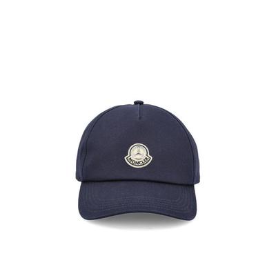 Moncler X Mercedes-Benz By Nigo Gabardine Baseball Cap - Blue - Moncler Genius Hats