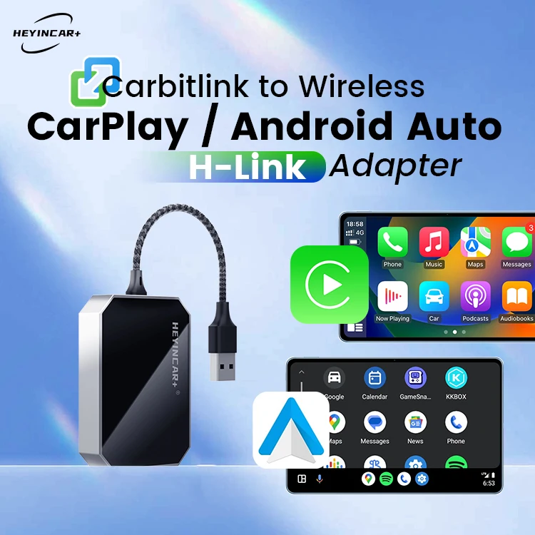 Neuer HEYINCAR für Jetour X70 X95 X90 Dashing Carbitlink Easyconnect-Adapter CarPlay Android Auto Wireless Waze und Google Map Image