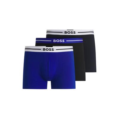 Boxer BOSS, Herren, Gr. L (52), bunt, Jersey, Obermaterial: 95% Baumwolle, 5% Elasthan, eng, Unterhosen, mit elastische m Bund Image
