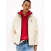 Plüschjacke TOMMY JEANS "TJM REG BADGE TEDDY ZIP TRU EXT", Herren, Gr. L, beige (desert sand dune), Sweatware, Obermaterial: 100% Polyester, unifarben, casual, regular fit normal, Rundhals, Langarm eingesetzt mit Gummizug, Jacken, mit Logopatch,...