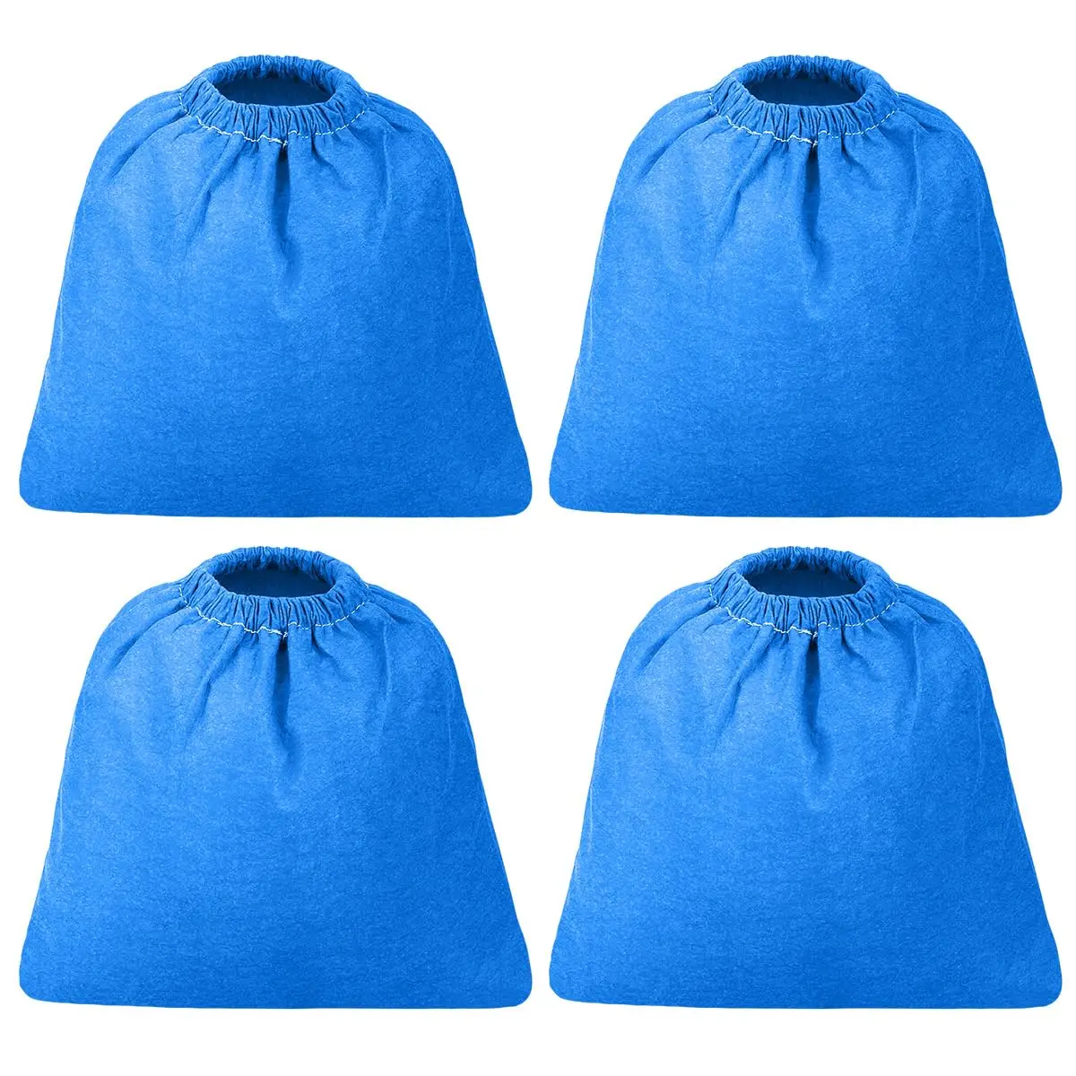 4pcs Textile Filter Bag Elements for Karcher MV1 WD1 WD2 WD3 and NT Series Vacuum Cleaners Replacement Vacuum Cleaner Filter Bag