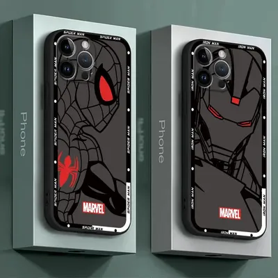 Spider Iron Man Venom Deadpool Phone Case for Samsung Galaxy S10 S9 Note 9 8 S8 Plus S10e Note 20 Ultra Note 10 Plus Cover