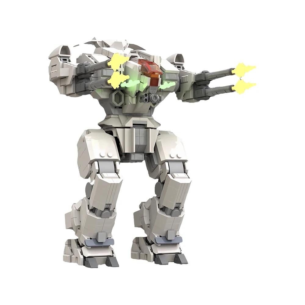MOC Rifleman Battletech Roboter Bausteine High Tech Krieg Roboter Ziegel Modell Infanterie Bewaffnete Roboter Montage Spielzeug Kinder Geschenke Image