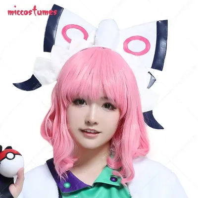 Frauen führer rosa Cosplay Perücke Image