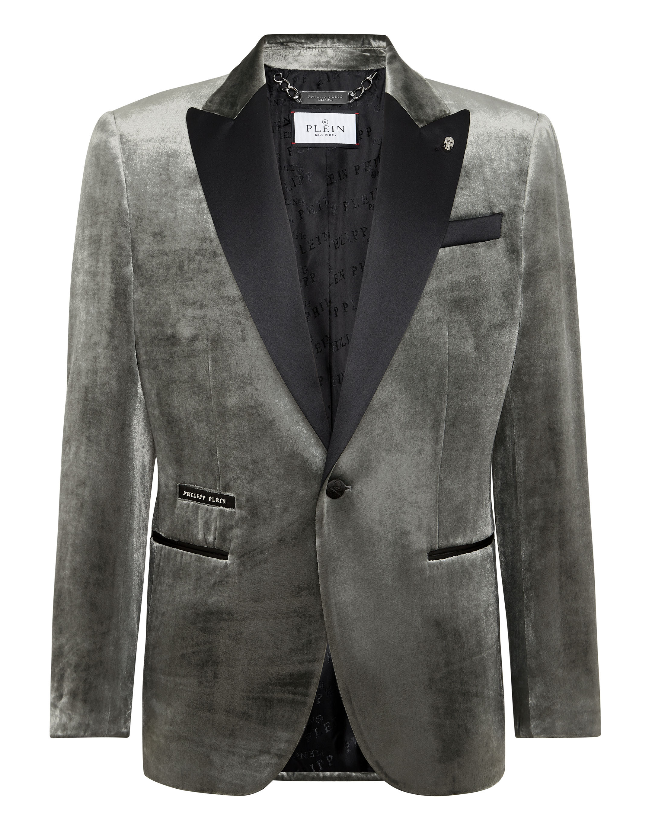 Einknopf-Blazer Slim Fit Image