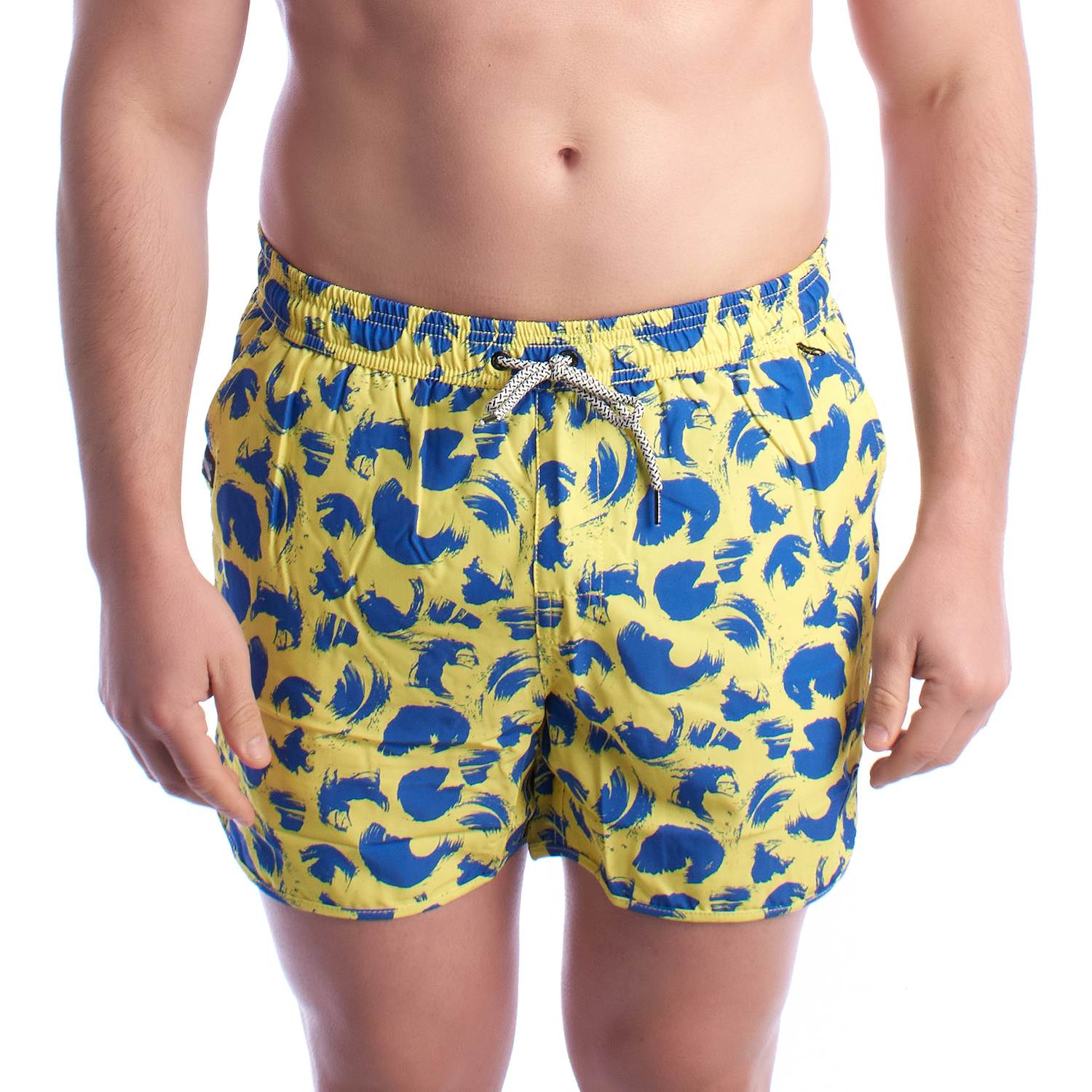 Herren Bedruckte Badeshorts HS24MSW06 Image