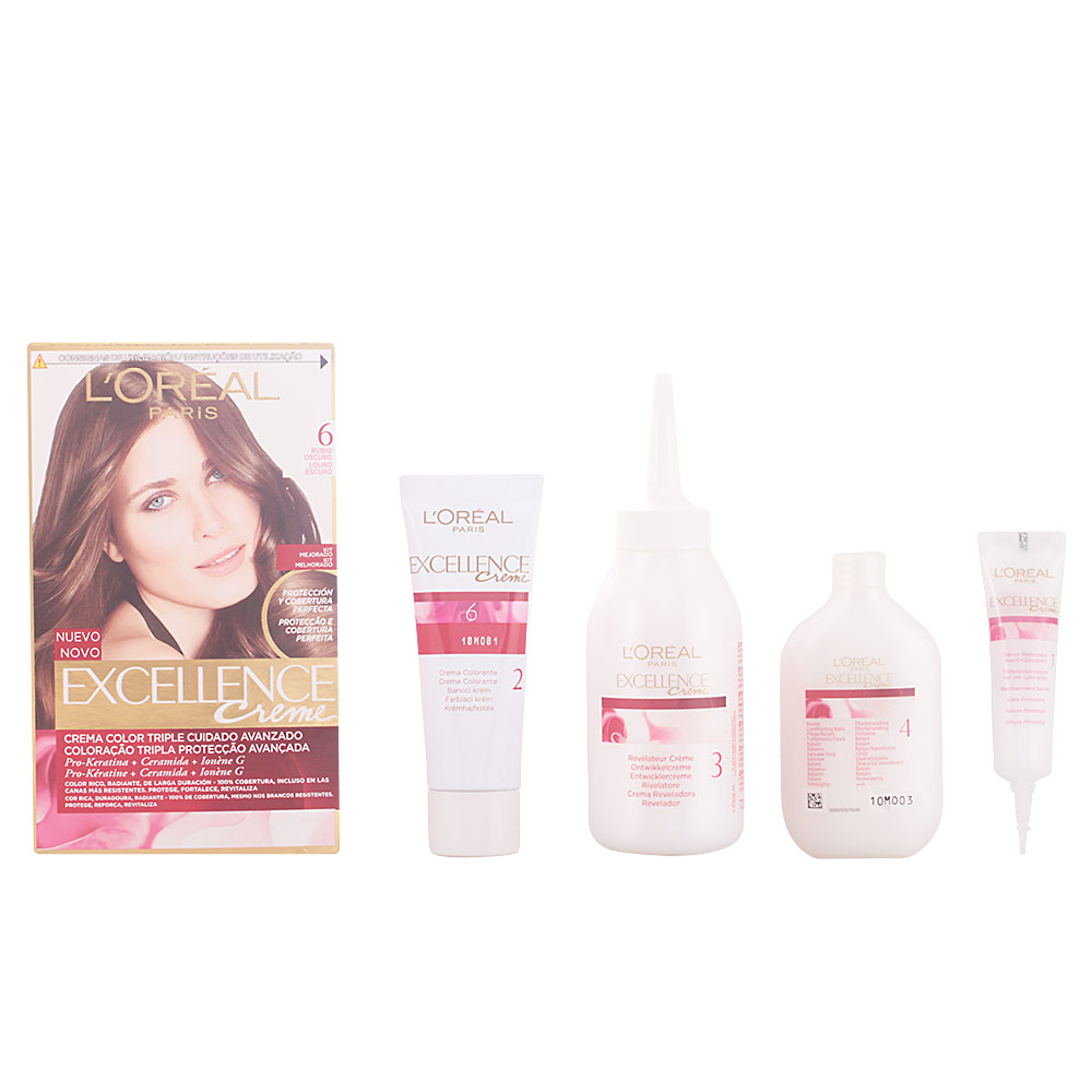 Excellence Creme-farbstoff #6-dunkelblond 192 ml Image