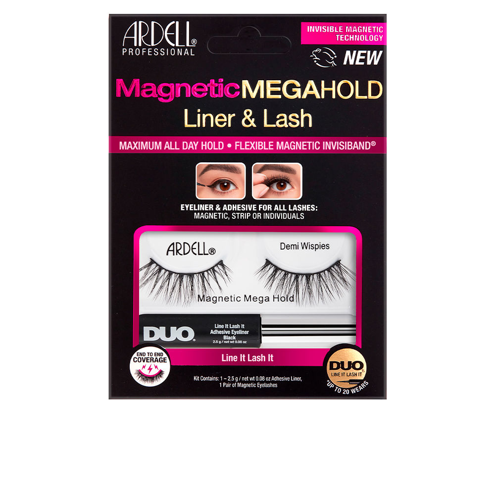 Magnetic Megahold Demi Wispies Liner & Lash Pestañas Image