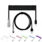 Mechanical Keyboard Coiled Cable Wire Type C USB Port Aviator Coiling Cable Desktop Computer Gaming