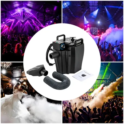 DJ Stage Effect High Power 3500W Low Lying Smoke Fog Machine Dry Ice Machine for Wedding Party