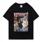 Beyonce Jeans Carter Carter accessoires hommes et femmes mode graphique à manches courtes T-Shirt