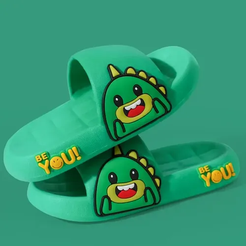 Pantoufles à l'offre elles souples pour enfants, chaussures non aldes pour garçons, tongs de dessin