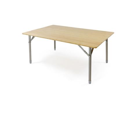 Basic Nature - Falttisch Bambus - Campingtisch Gr 100 x 65 cm weiß Image