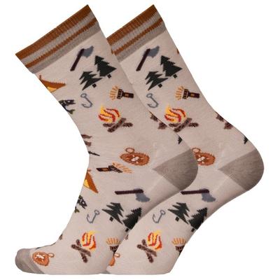 UphillSport - Lifestyle Merino L3 Camping Crew - Multifunktionssocken 35-38 | EU 35-38 braun Image