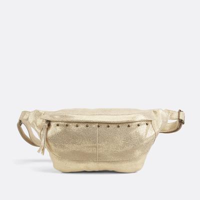 Daino Crossbody Bum Bag in Leather