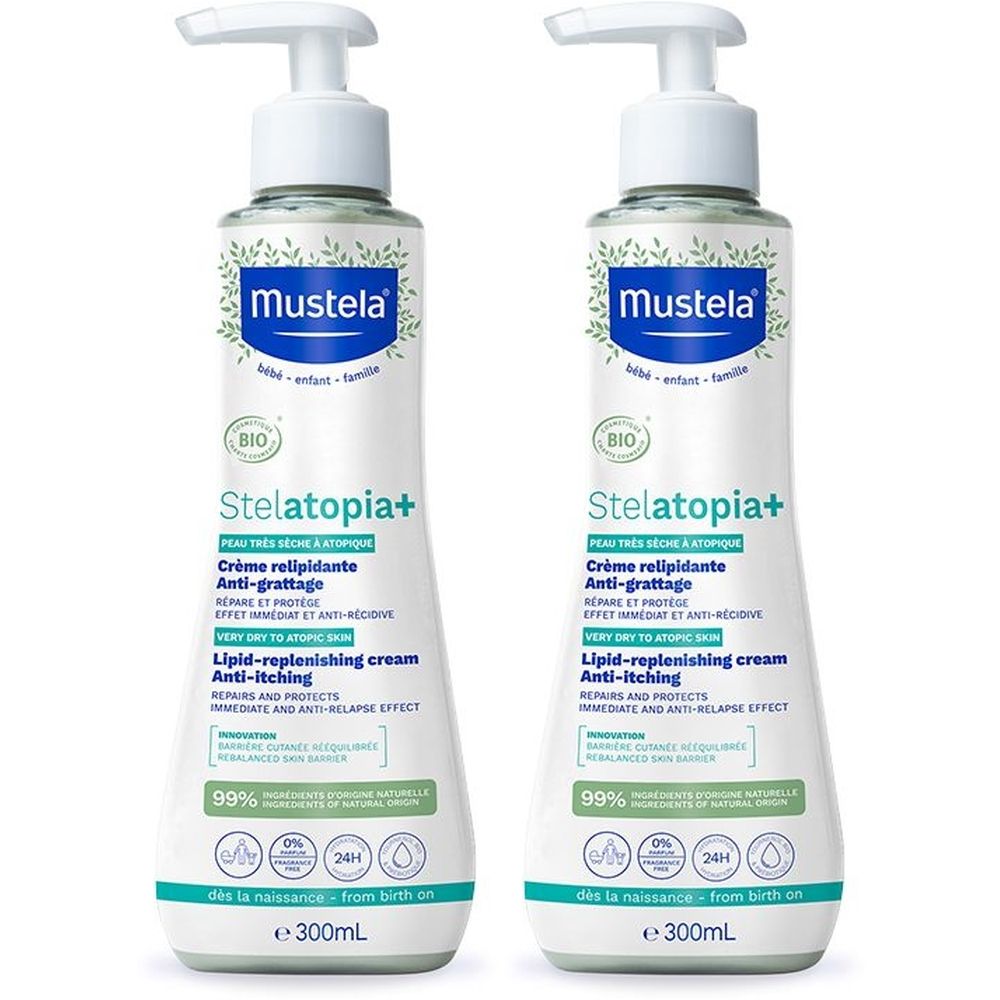 Mustela® Crema Stelatopia+ Relipidante Idratazione Quotidiana Pelle At