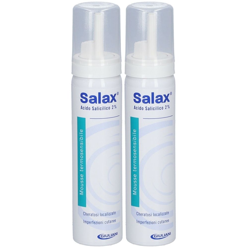 Salax® Acido Salicilico 2% 2x75 ml Schiuma