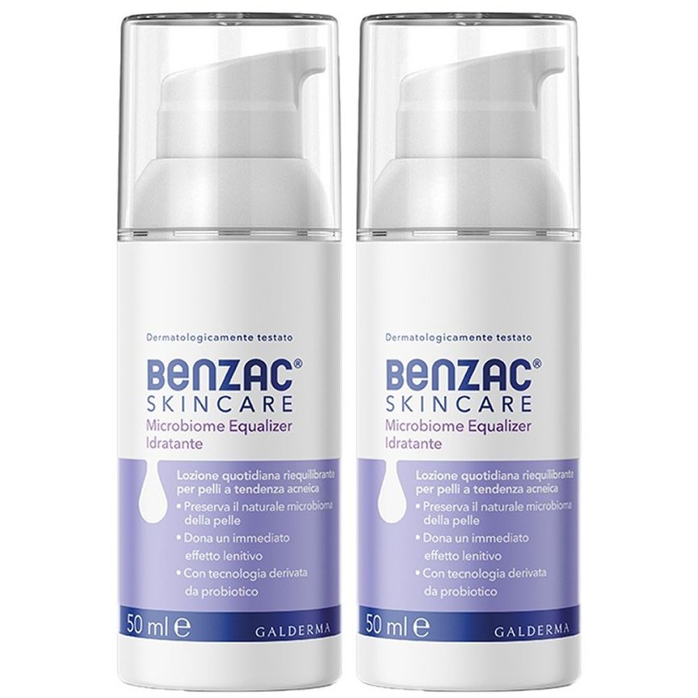 BENZAC® Skincare Microbiome Equalizer 2x50 ml Lozione viso