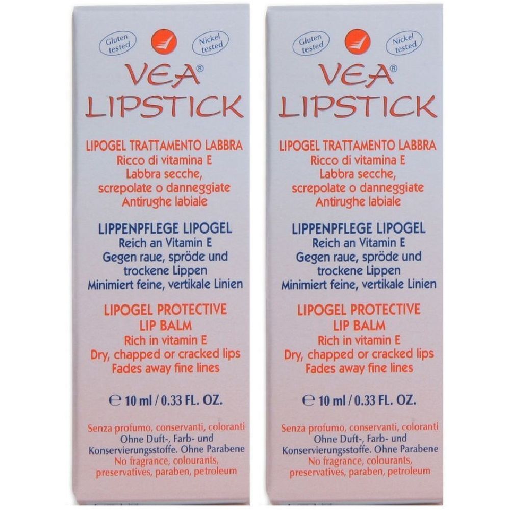 Vea® Lipstick Lipogel Labbra 2x10 ml Rossetto