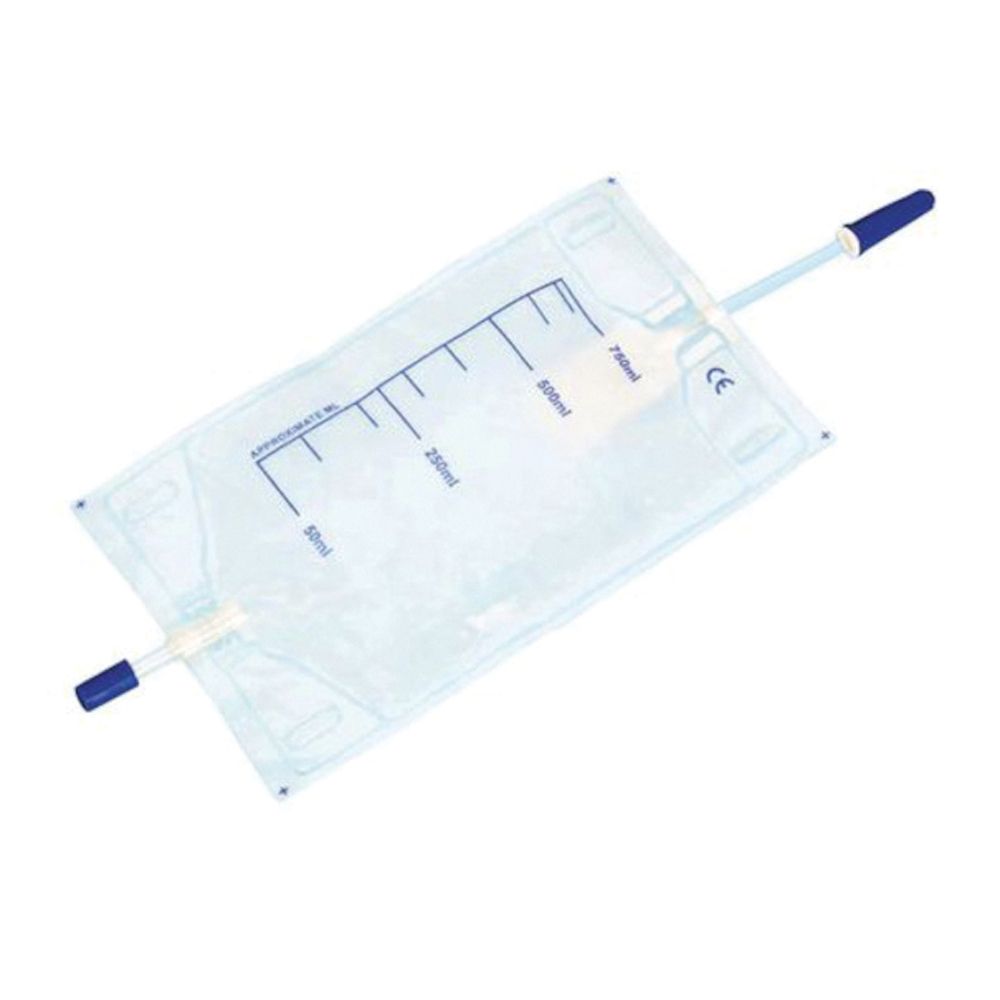 Sacca Per Urina Da Gamba Pvc Con Tubo Raccordo 10 Cm Collegamento Cosc