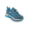 Outdoorschuh MEINDL "Meindl Wisper Junior GTX", Gr. 31, bunt (petrol, orange), Veloursleder, Mesh, unifarben, Basic, Schuhe, GORE-TEX – Winddicht, wasserdicht und atmungsaktiv