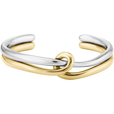 Armspange BOSS "GLOSS, 1580703", gold (edelstahlfarben, gelbgoldfarben), Armbänder, Damen, Edelstahl Image
