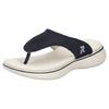 Zehentrenner RIEKER SPORT, Damen, Gr. 43, blau (nachtblau), Textil, unifarben, casual, Schuhe, Sommerschuh, Strandschuh, Badeschuh, Urlaubschuh mit weichem Zehensteg