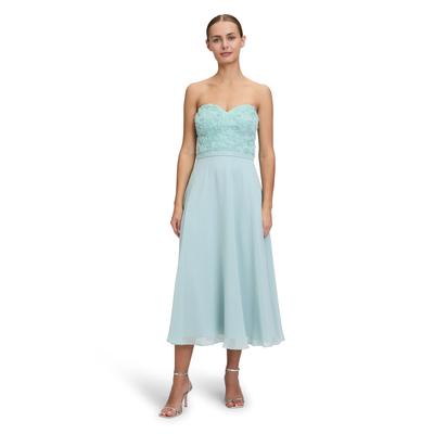 Abendkleid VERA MONT "Vera Mont Abendkleid mit Cut-Outs", Damen, Gr. 42, Normalgrößen, summer mint, Obermaterial: 100% Polyester. Besatz: 100% Polyamid. Futter: 100% Polyester., feminin, figurbetont lang, Kleider, Strass Image