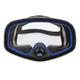 XUXHOU Oval Diving Mask, Scuba Diving Goggles Clear Visibility Oval HD Anti Fog Scuba Goggles Nose Valve Design Tempered Glass Single Lens Snorkeling Goggles for Swimming Water Sports