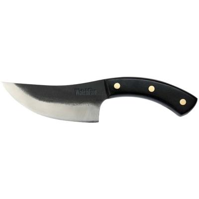 WatchFire Bosna Butcher Knife 4.75 in 7Cr17MoV Stainless Steel Blade Black Pakkawood Handle 1006375
