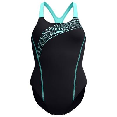 Speedo - Women's Medley Logo 1 Piece - Badeanzug Gr 44 schwarz Image
