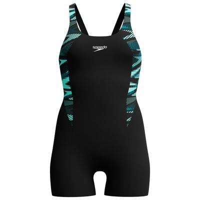 Speedo - Women's Hyperboom Splice Legsuit - Badeanzug Gr 42 schwarz Image