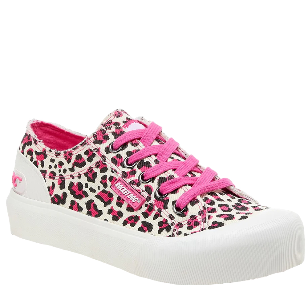 Rocket Dog Womens/ladies Jazzin Plus Monroe Trainers (hot Pink) - Size UK 4 | Rocket Dog Sale | Discount Designer Brands
